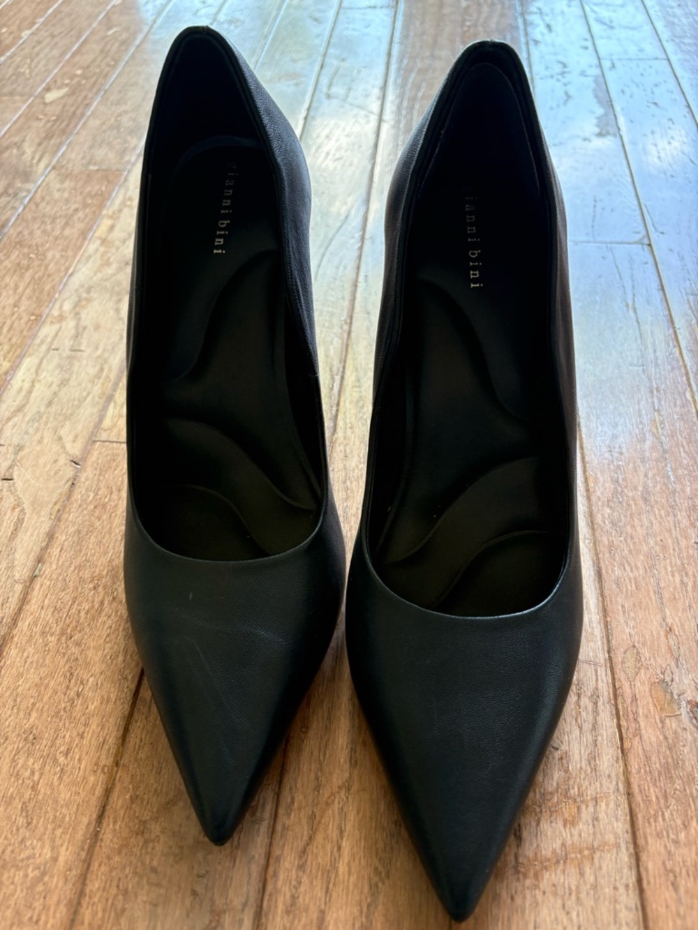 Womens Gianni Bini black heels-8.5
